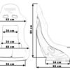 Спортна седалка BRIDE GTR Medium