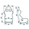Спортна седалка OMP TRS - E FIA