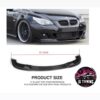 Лип за предна М броня BMW E60